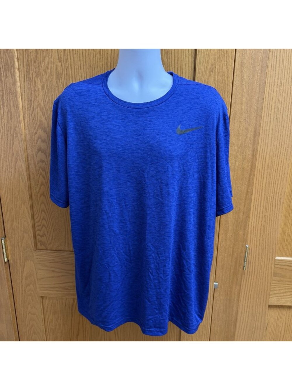 Men's Nike Dri-Fit Blue s/s Athletic Shirt - XXL